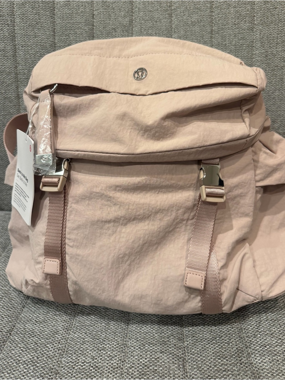 Lululemon Back To Me Pink Convertible Backpack BNWT - Picture 5 of 9